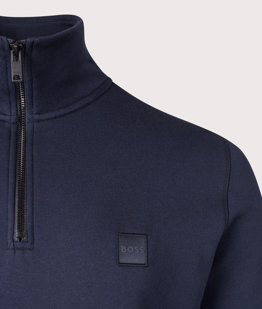 Hugo Boss Mens Quarter Zip Zetrust Sweatshirt